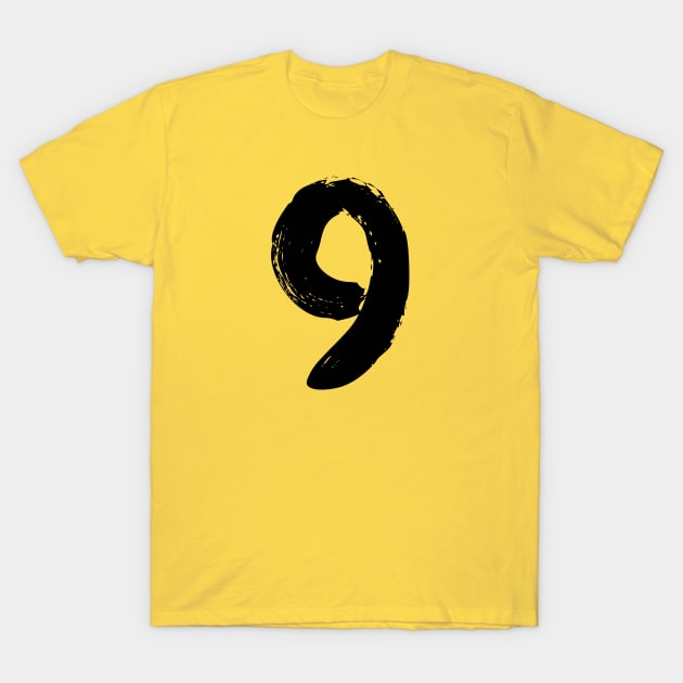 Number 9 T-Shirt by Erena Samohai